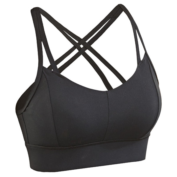 Fixed Cup Shockproof Sports Bra