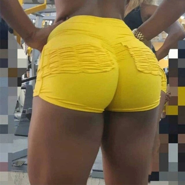 Solid Color Bomblift Booty Shorts