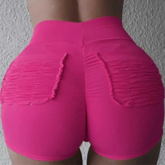Solid Color Bomblift Booty Shorts