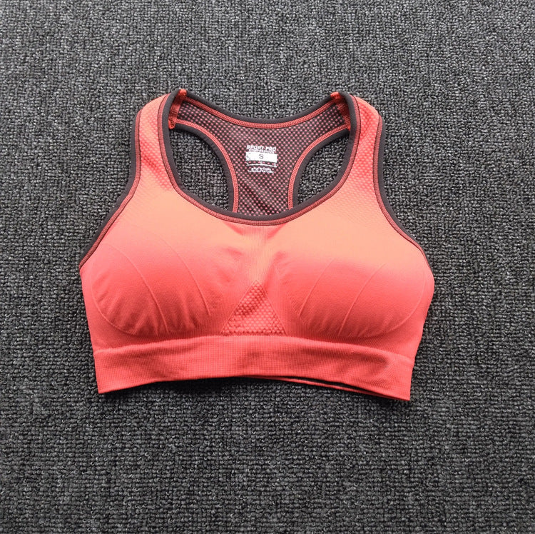 Push Up Fitness Sports Bra