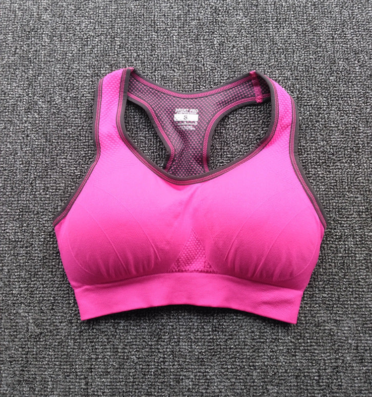 Push Up Fitness Sports Bra